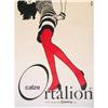 Image 1 : Original Gruau Poster, Calze Ortalion, ca 70s #1220417