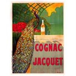 Original  Cognac Jacquet poster by Bouchet #1220545