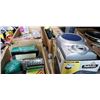Image 2 : 4 BOXES OF DISPOSABLE PLASTIC CUPS, FLASHLIGHTS, PICTURE FRAMES, SPEAKERS
