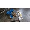 Image 1 : Prax air torch, welding gauges and hose with slag removing tool