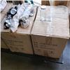 Image 1 : 2 BOX OF 210 TOTAL GLASS BOTTLES 200ML SOME WITH LIDS