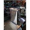 Image 1 : As new stainless steel waste bin