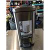 Image 2 : As new stainless steel waste bin