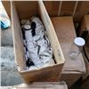 Image 2 : 2 BOX OF APPROX 200 TOTAL GLASS BOTTLES 200ML SOME WITH LIDS