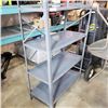 Image 2 : METAL SHELF - APPROX 6 FOOT TALL