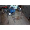 Image 2 : PALNTER STAND AND SMALL METAL SHELF