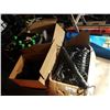 Image 1 : 3 BOXES OF HALLOWEEN SPIDER, CENTIPEDE AND SCORPION DECORATIONS