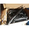 Image 2 : 3 BOXES OF HALLOWEEN SPIDER, CENTIPEDE AND SCORPION DECORATIONS
