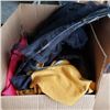 Image 3 : 2 boxes and small tote of Halloween costumes and hats
