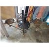 Image 2 : METAL POLE PLANTER/CANDLE HOLDER - APPROX 8 FOOT TALL