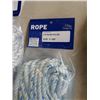 Image 2 : 300 feet of blue 5 sixteenths polypropylene rope