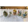 Image 8 : LOT OF GLASS DECORATIONS AND SMURFS GLASSES