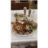Image 1 : English dishes, egg cups and collectibles