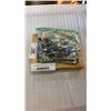 Image 1 : 3 BAGS AND JEWELLERY BOX W/ JEWELLERY - MAGNETIC, HEMETITE, BEADED, ETC
