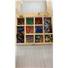 Image 2 : 3 BAGS AND JEWELLERY BOX W/ JEWELLERY - MAGNETIC, HEMETITE, BEADED, ETC