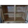 Image 8 : MAPLE 2 PIECE DISPLAY CABINET