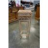 Image 2 : 3PC WROUGHT IRON NESTING ENDTABLES