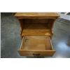 Image 8 : OAK AND MAPLE ENDTABLES