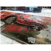 Image 2 : 48"X30" 3D METAL FERARI SIGN