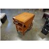 Image 2 : VINTAGE MAPLE TEA TROLLEY