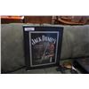 Image 1 : JACK DANIELS FRAMED TIN SIGN
