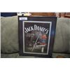Image 2 : JACK DANIELS FRAMED TIN SIGN