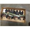 Image 1 : 7 FARM CHICKEN 3 WAY DECORATIVE COAT HOOKS