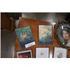 Image 2 : VINTAGE LONDON NEWS MAGAZINES, FIRST NATIONS CARDS AND FRAMED PICTURES