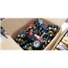 Image 2 : 2 BOXES OF MONSTER TRUCKS, KIDS BOOKS, COLLECTIBLES