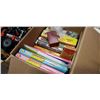 Image 3 : 2 BOXES OF MONSTER TRUCKS, KIDS BOOKS, COLLECTIBLES