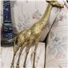 Image 2 : INDONESIAN CANDLE HOLDER AND BRASS GIRAFFE WITH BOX OF TEAPOT, FIGURE AND MORE