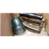 Image 2 : 2 Vintage irons and insulator