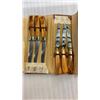 Image 2 : Bakelite and english ivory carving sets