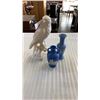 Image 1 : GOEBEL FALCON AND 2 WEDGEWOOD LOOK VASES