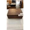 Image 1 : ANTIQUE BRASS BOUND WRITING BOX