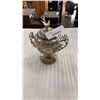 Image 8 : SELTZER BOTTLE, VINTAGE COFFEE PERK AND METAL LIDDED JAR
