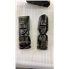 Image 2 : CARVED STONE AND WOOD FIGURES