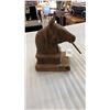 Image 2 : VINTAGE CAST IRON CANADA FORGE 6 INCH HORSE HEAD
