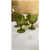 Image 2 : LOT OF GREEN THUMB PRINT GLASSES