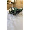 Image 2 : VINTAGE ART GLASS CENTER PIECE