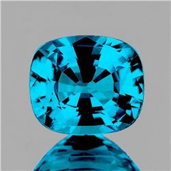 Natural Premium Electric Blue Zircon 4.55 Ct Certified