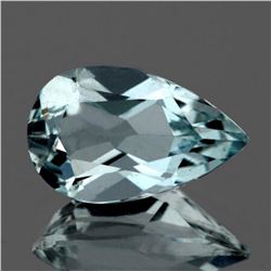 Natural Light Sky Blue Aquamarine {Flawless-VVS}