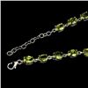 Image 3 : Natural 7x5 MM Rich Green Peridot Bracelet