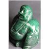 Image 4 : ANTIQUE MUSEUM SIZE CERTIFIED HAND CARVED JADE BUDDHA