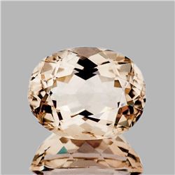 Natural Brilliant Golden Pink Morganite [Flawless-VVS]