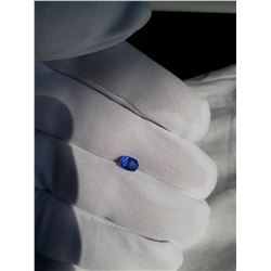 Vivid Cornflower Blue Sapphire, unheated, GIA 1.13 ct