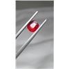 Image 9 : Ruby Vivid Red, unheated, minor flaw, GIA 0.759 ct