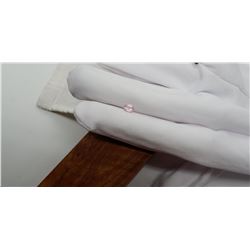 Pastel Pink handcrafted Ceylon Sapphire,GIA 0.70 ct