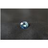 Image 4 : Vivid Blue/Green fine handcrafted cut Sapphire 0.87 ct