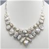 Image 2 : Beautuiful 205 Ct Natural Biwa Pearl Necklace